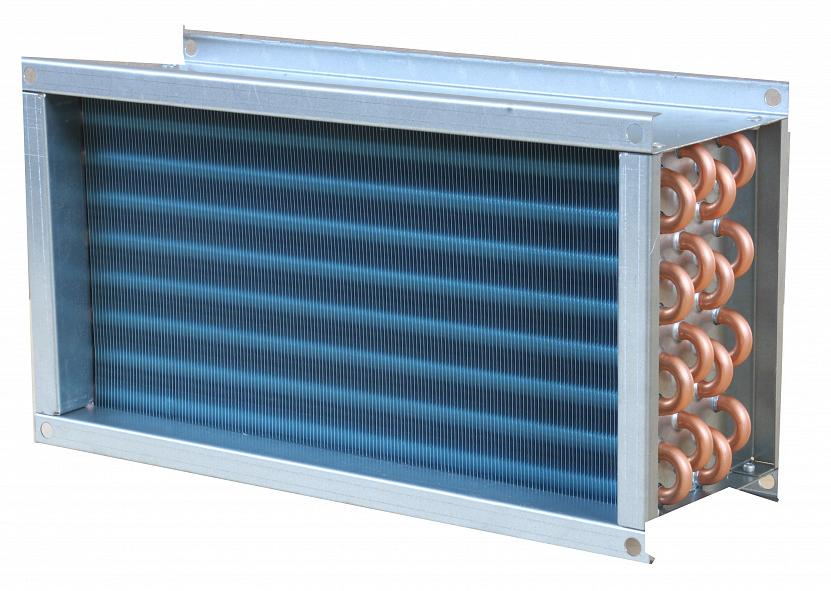 Нагреватель водяной прямоугольный/Калорифер TFT (1000х(h)500/2)