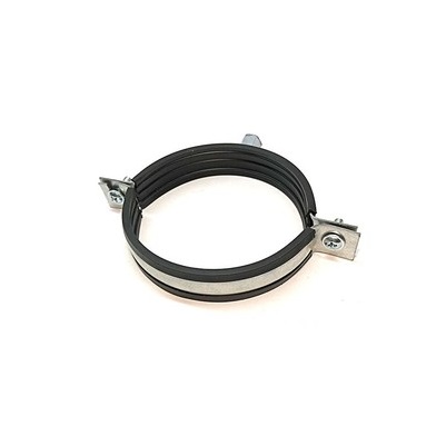 Хомут для воздуховода с резиновым профилем гайка универсал М8/М10 (Ø100)