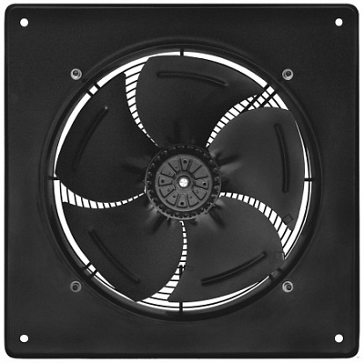  Вентиляторы осевые с защитной решеткой и настенной панелью